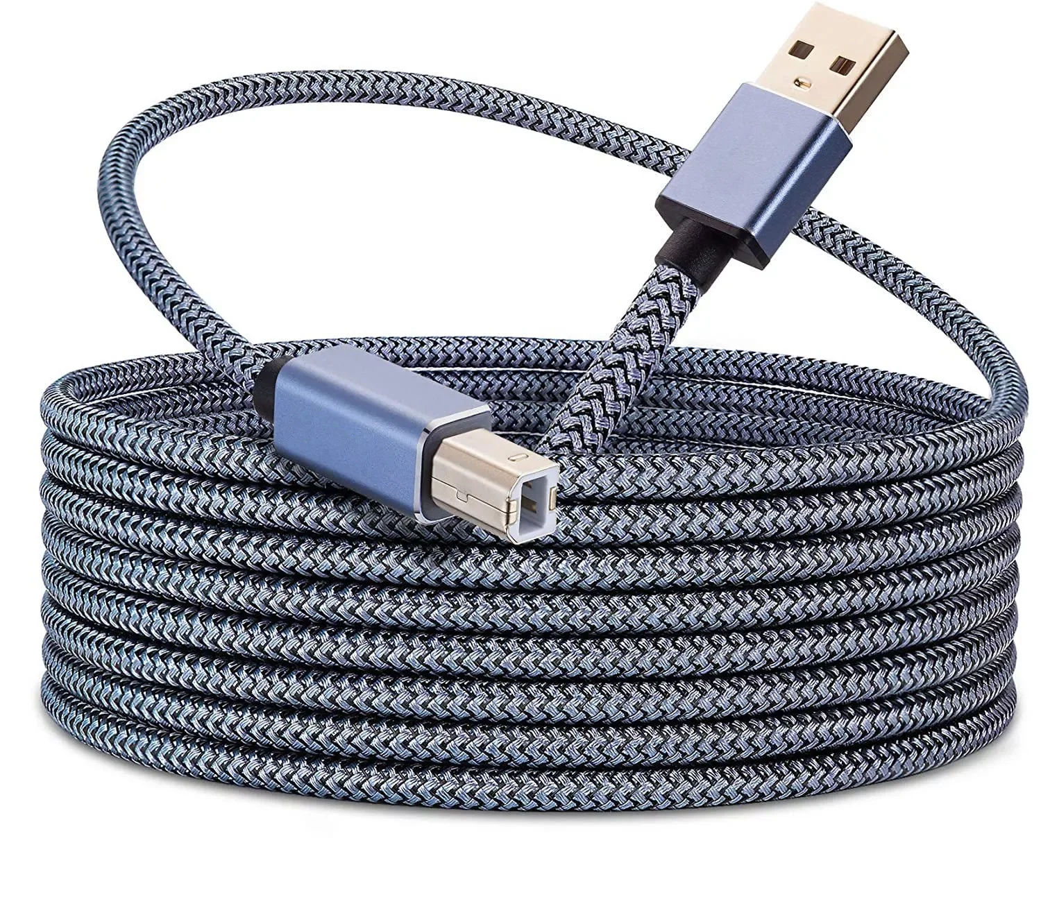 

NEW 5m 6m 8m USB Printer Cord 2.0 Type A Male to B Male Cable Scanner Cord High Speed with ,,,,More