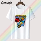 Повседневная футболка 2021 лучший подарок для друга с коротким рукавом Santa Cruz Longboard хлопковая футболка для мужчин