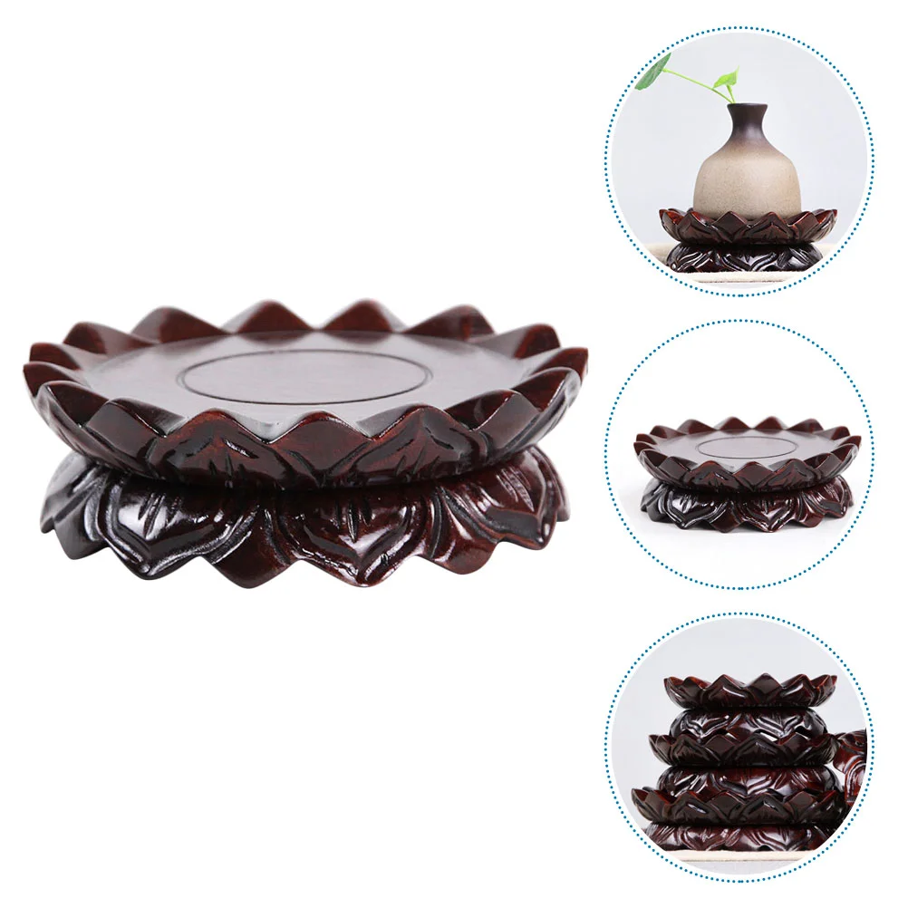 Основание статуи вазы домашний декор деревянная витрина украшение сиденья в