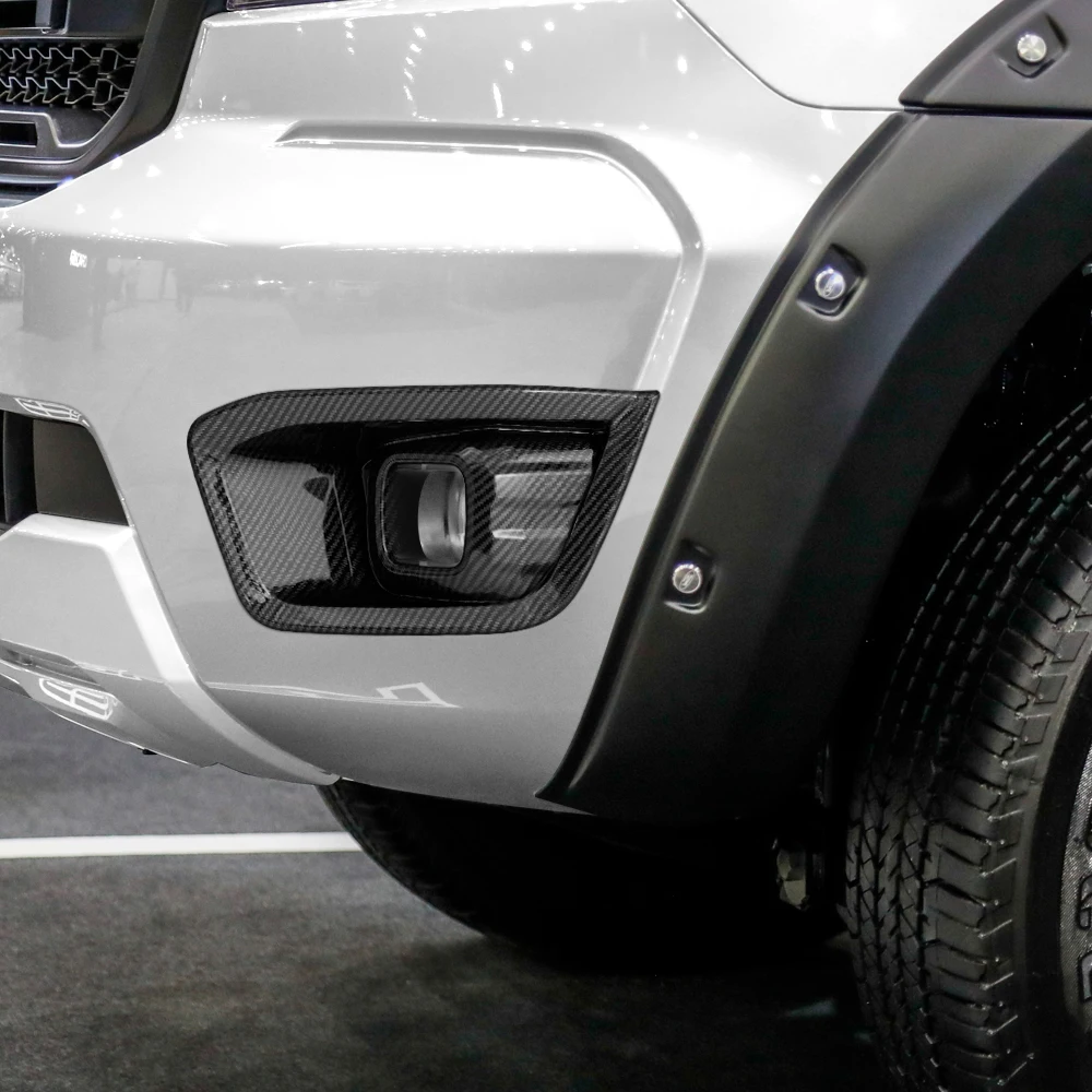 Матовая черная крышка противотуманной фары для Ford Ranger Wildtrak T8 2019 2020 2021 2022 2