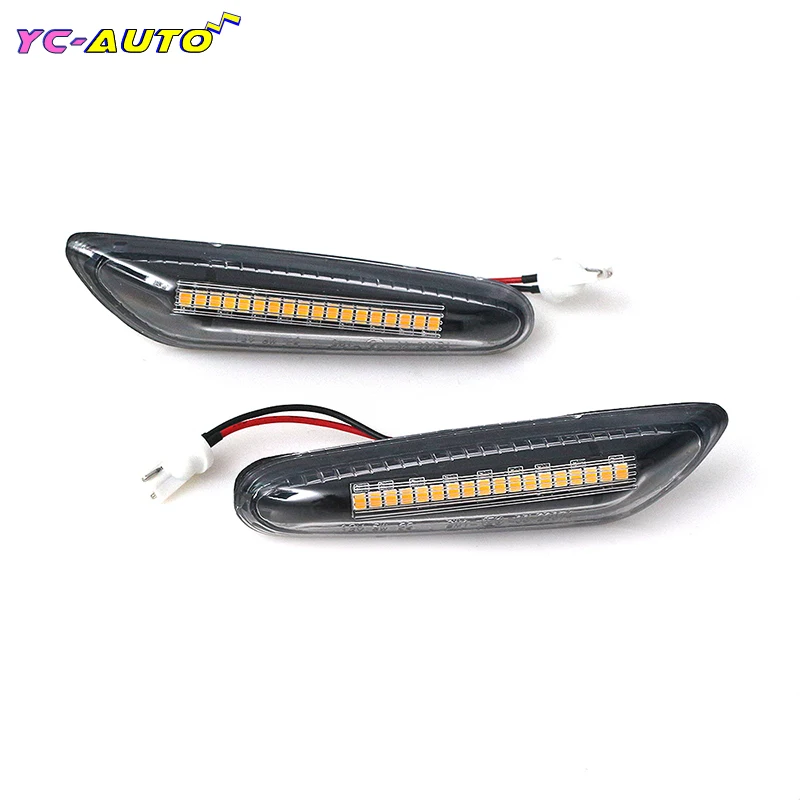 

Автомобисветильник светодиодный динамический сигнал, боковой зеркальный свет для BMW 1 3 5 серии E46 E60 E61 E81 E82 E83 E88 E90 E91 E92 E93