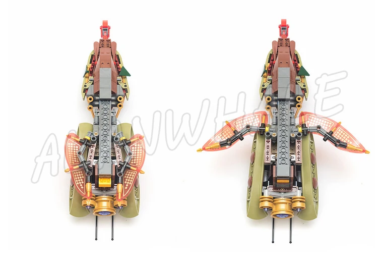 378 шт. тестовый болотный автомобиль лодки озера 10581 строительные блоки сделай сам