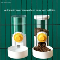 auto feeder cage dog hanging water fountain dog drinker external mobile water dispenser cat fountain filter cats furniture food
