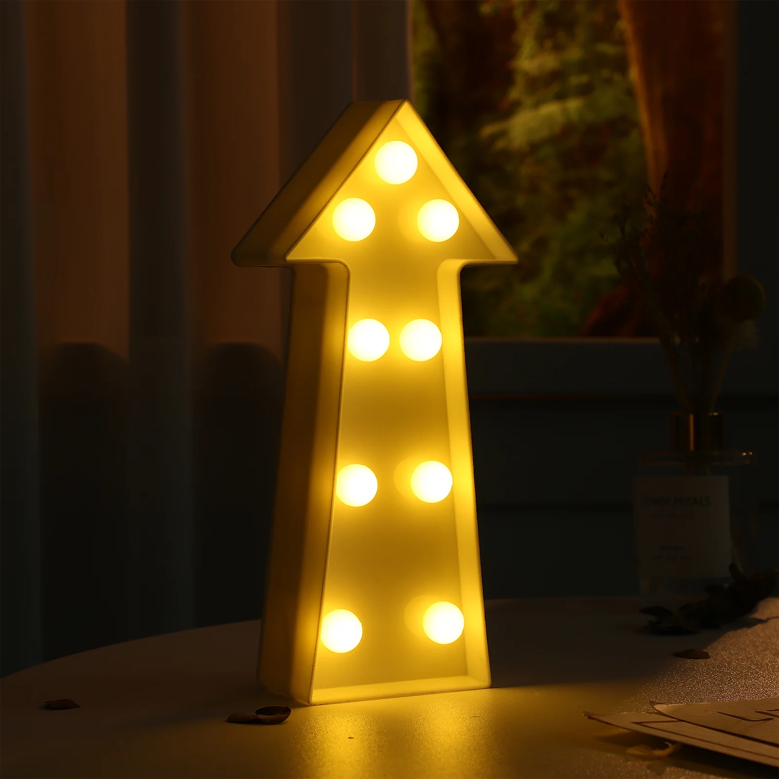 Знаки со стрелками настенный декор светодиодный светильник для комнаты ночной