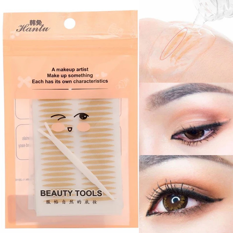 

Double Eyelid Sticker Fiber Mesh Lace Invisible Eyelid Lift Band Self Adhesive Waterproof Double Eyelid Tape 120/240/360 Sticker