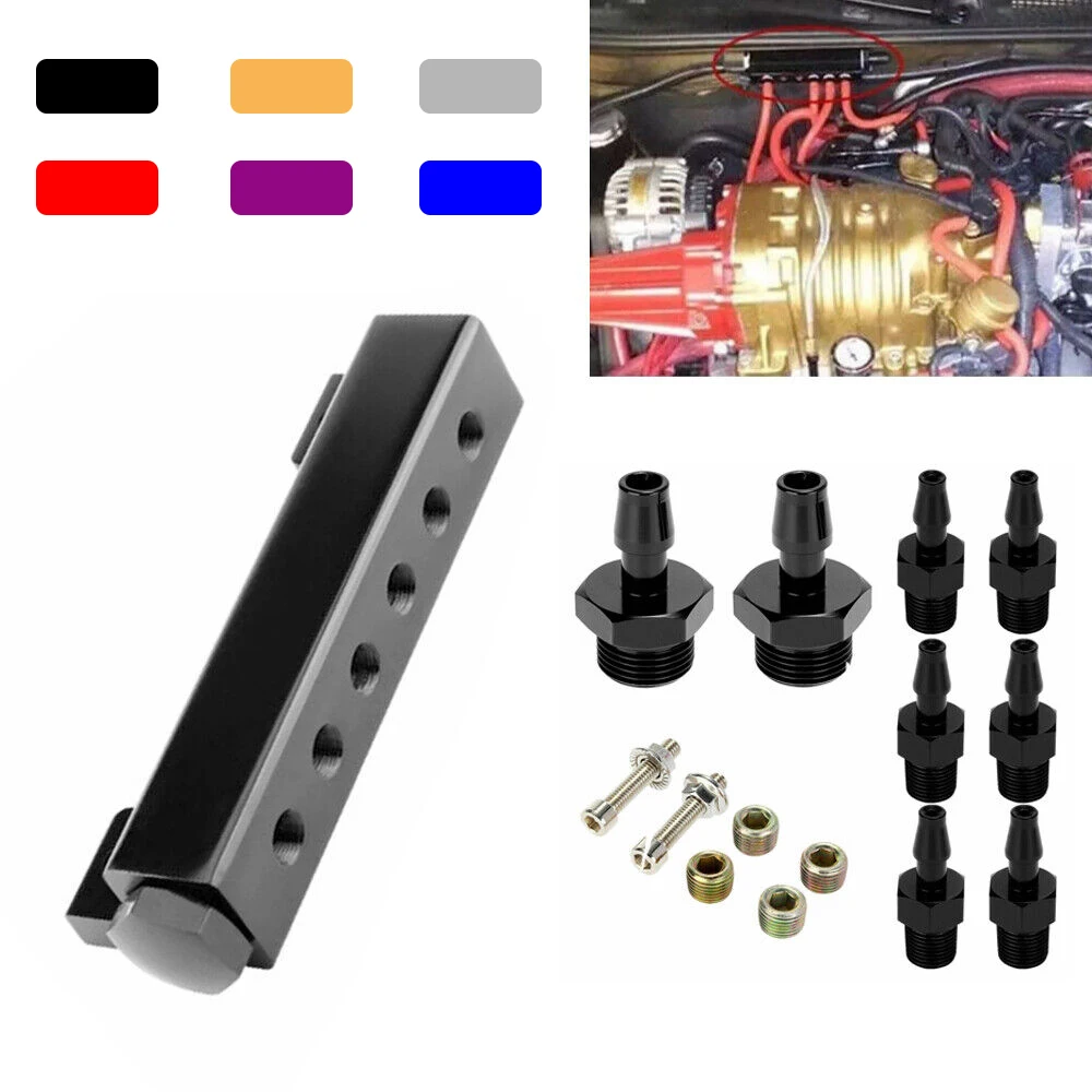 Пылесос с 6 USB-портами NPT 1/8 дюйма подходит для впускного коллектора Turbo Boost BMW