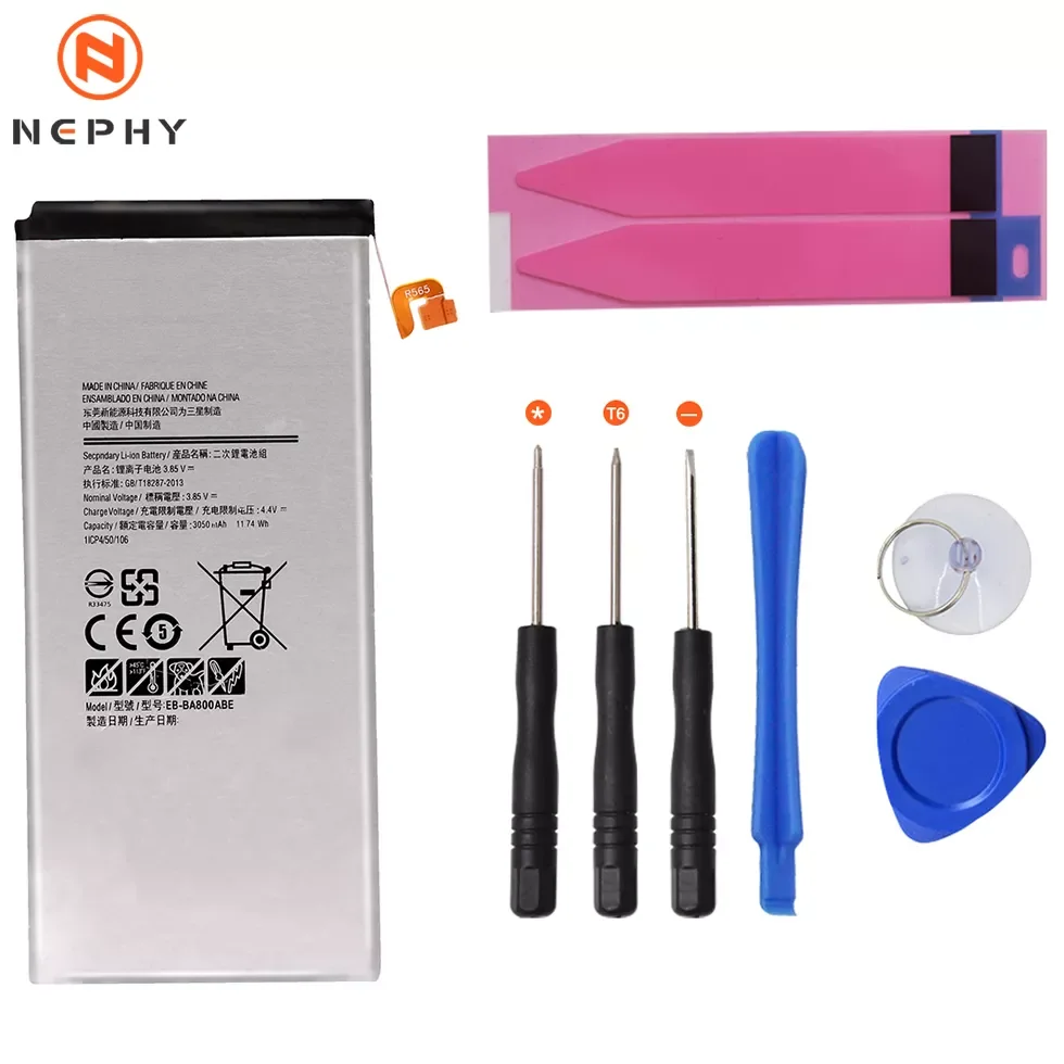 

NEW2023 Nephy Origin Replace Battery For Samsung Galaxy A8 2015 2016 2018 SM-A800 A810F A530F S8 G950F Note 8 N950F DS Mobile Ce