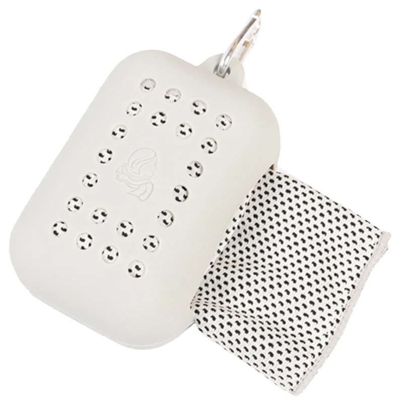 

Multi-function Cooling Towel Outdoor Sports Towel Ice Towel with Silicone for CA