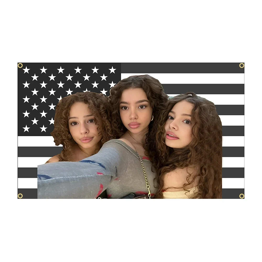 90X150 см Kalogeras Sisters 2024 американский флаг настенный гобелен декор комнаты двойное