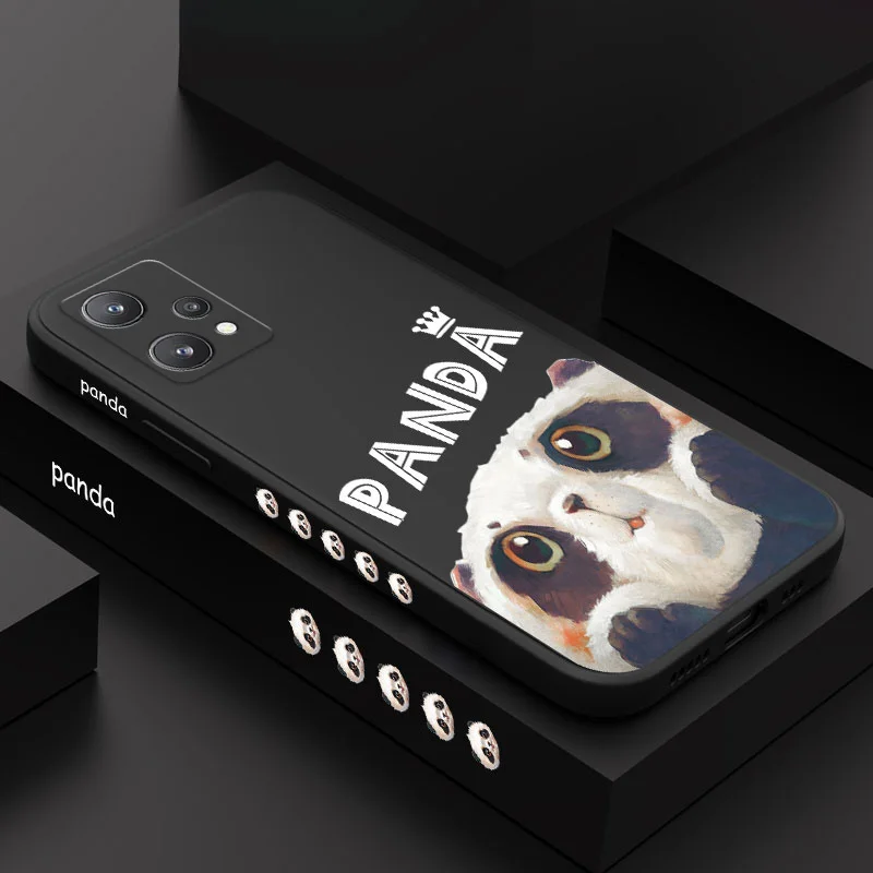 

Big Face Panda Case For OPPO Realme 9 9i 8 8i 7 7i 6 Pro C31 C35 C1 C11 C12 C15 C20 C21Y C25 C25S F19 F9 Pro Cover