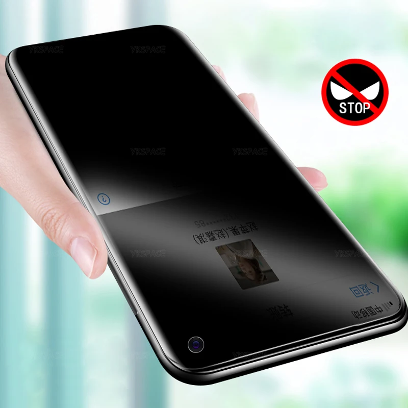 

Privacy Screen Protector For Oneplus 7 7T 8 9 10 Pro 11 11R 3D Curved Full Cover Anti Spy Glare Peeping 9H Tempered Glass Film