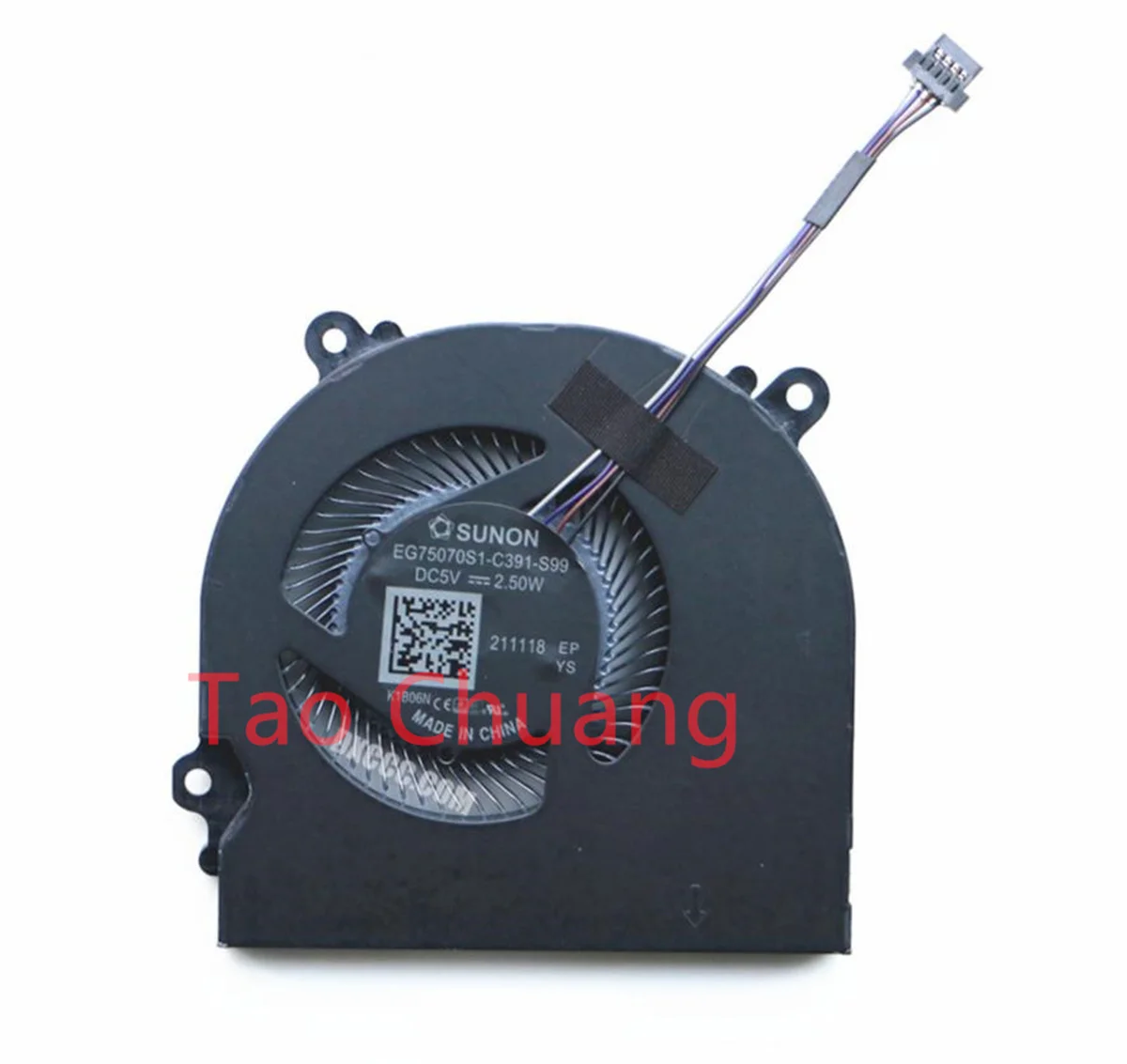 

Для Mechanical Revolution Deep Sea Ghost Z2 Air-G Fan EG75070S1-C391-S99 GK5CP6V