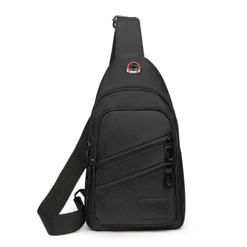 2022 Summer Oxford Riding Sports Men chest bag Outdoor Wearable Man Shoulder bag Solid Casual Man belt pouch New sacoche homme