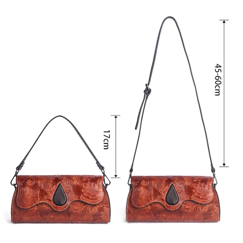 MOTAORA Retro Handbags For Women Genuine Leather Handle Bag 2023 Trend Designer Luxury Female Handbag Ladies Moblie Phone Bags