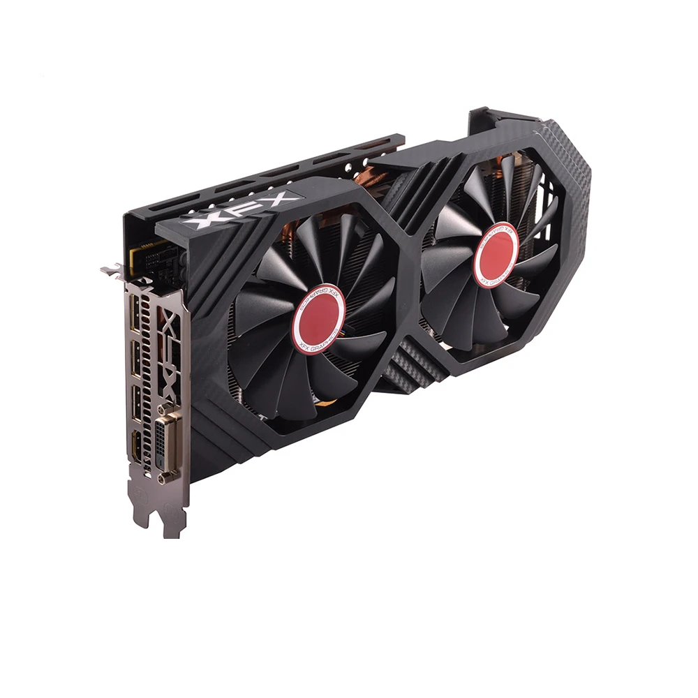 RX 580 8 ГБ 4 2 видеокарты AMD GPU Radeon RX590 570 560 550 R7 R9 370 380 видеокарта для настольного ПК