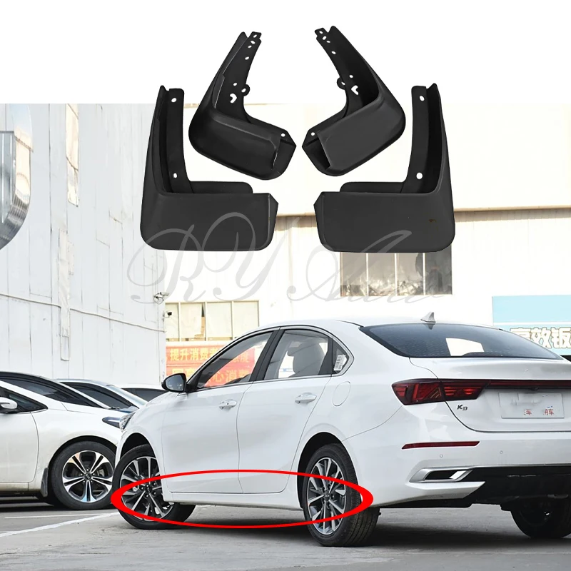 

Автомобильные брызговики для Kia Forte Cerato K3 BD 2018-2024, версия седана, антифриз, брызговик, дверная защита, брызговик, автоаксессуары