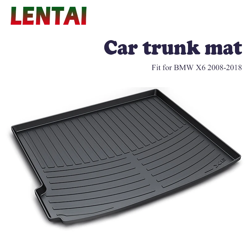 Car rear trunk Cargo mat For BMW X6 E71 2019 F16 2008-2014 2015 2016 2017 2018 Boot Liner Tray Anti Slip Mat Accessories