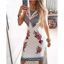 Vestido estampado de mariposa para mujer, tirantes de hombro, primavera y verano 2022 (1)