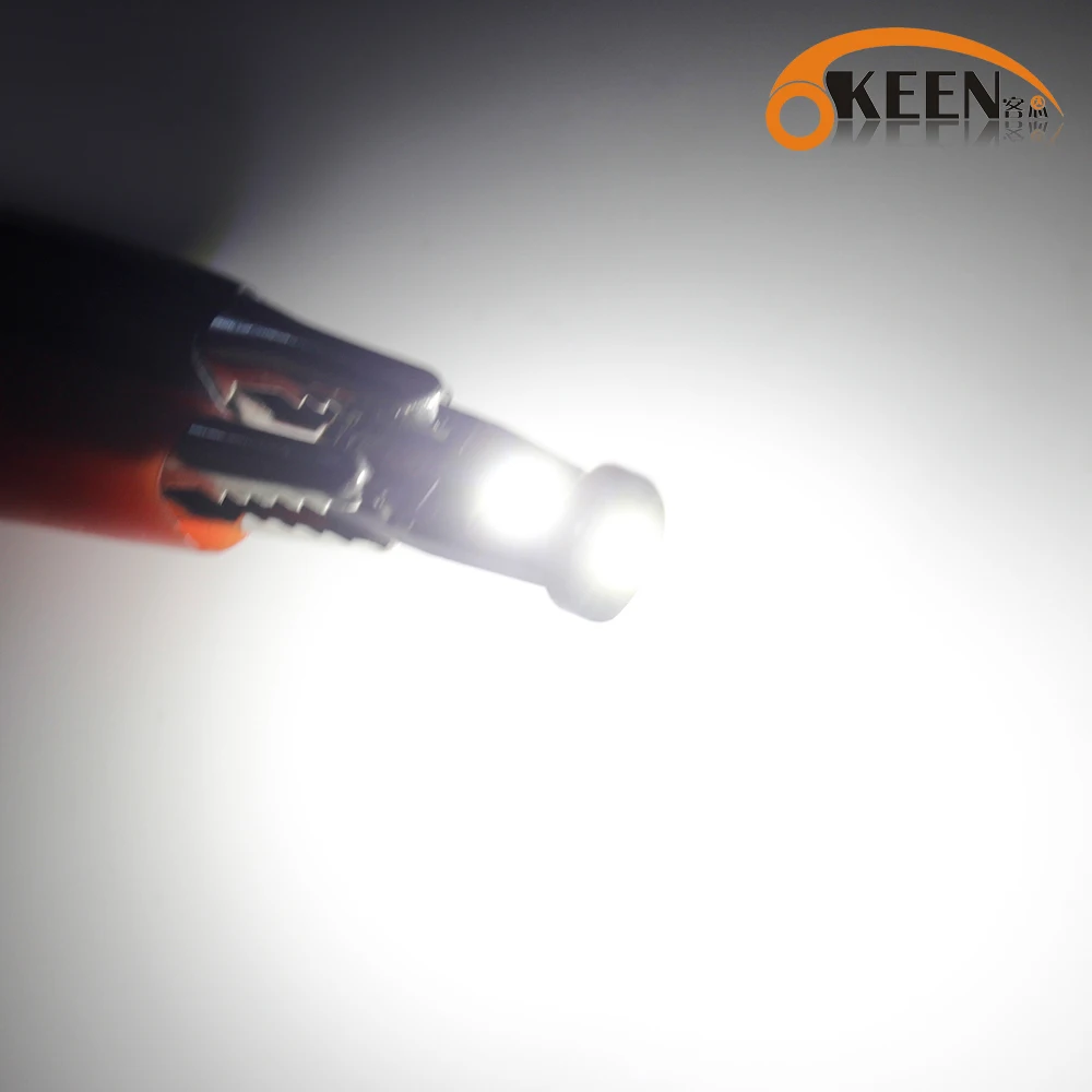 Автомобильные светодиодные лампы Canbus T10 LED W5W DRL 3030 3SMD 194 168 подсветка для чтения в