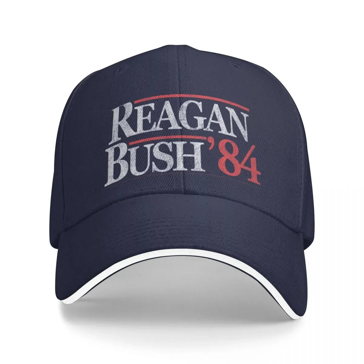 

New Vintage Reagan Bush 1984 T-Shirt Cap Baseball Cap Fashion beach Luxury hat Big size hat hats for men Women's