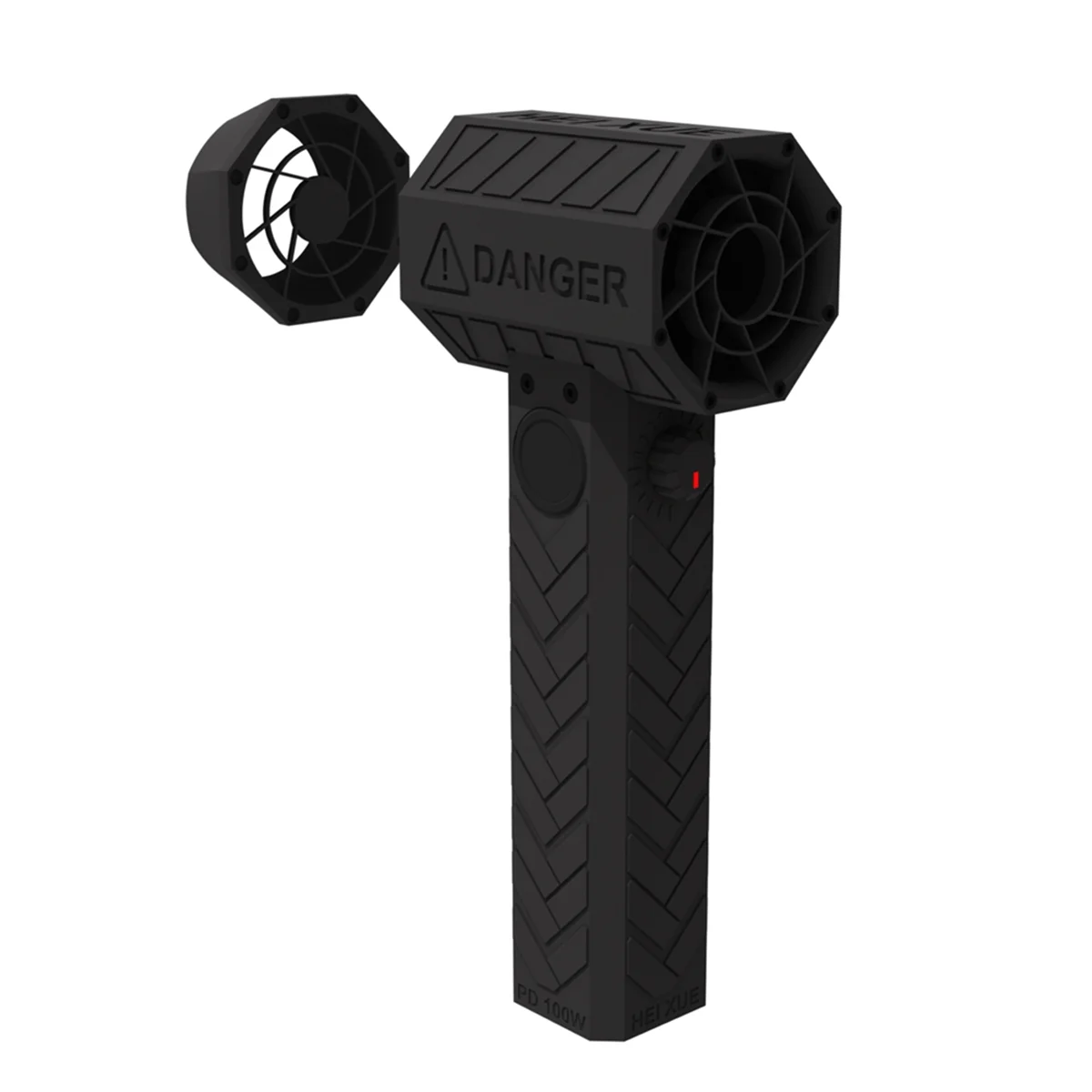 Фото ABJA Turbo Jet Fan XL 64-канальный жестокий вентилятор 140000 RPM 1500 г тяга бесступенчатая регулировка скорости TYPE-C промышленный вентилятор автомобильная сушилка №2