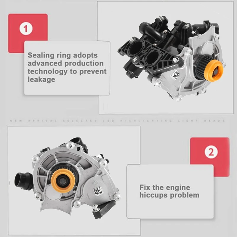 06K121600E сменный корпус водяного насоса термостата 06L121111H для VW GOLF Passat Tiguan