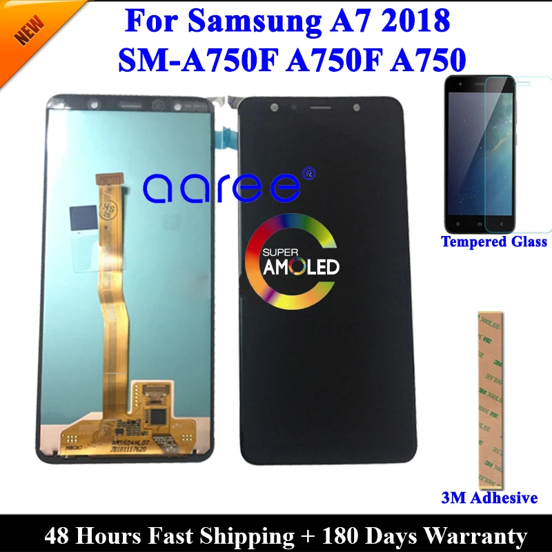 Супер AMOLED оригинальный LCD для Samsung A7 2018 A750 LCD A750 lcd для Samsung A750F A7 2018 ЖК-экран сенсорный дигитайзер сборка Супер AMOLED оригинальный LCD для Samsung A7 2018 A750 LCD A750 lcd для Samsung A750F A7 2018 ЖК-экран сенсорный дигитайзер сборка