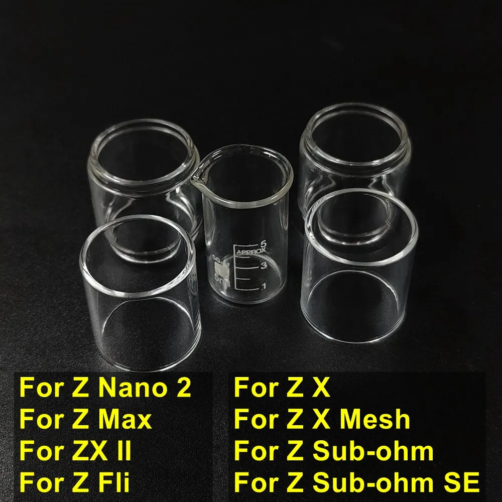 10/5/3 шт. Стеклянный мерный стаканчик для ZX II Z X Dual Mesh Fli Max Nano 2 Subohm SE Ручные