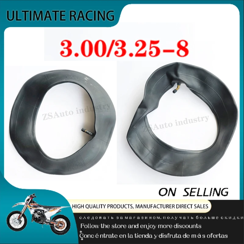 

3.00/3.25-8, 3.5-8,13x3 General Purpose Inner Tire, Used For Gas And Electric Scooters, Warehouse Vehicles And Micro Motorcycles