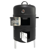 vertical bbq grill tvertical stainless steel wear resistant three layer adjustable temperature smokers