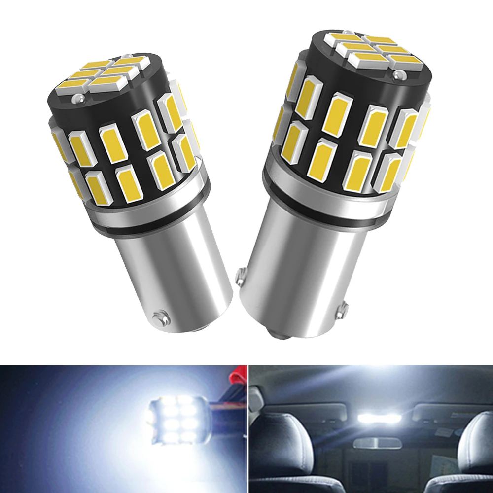 

2X T4W BA9S LED Blub WY5W H21W 2821 5W светодиодный 12V T10 H6W H5W светодиодный для автомобильных задних противотуманных фар, красный, белый, автомобильные парко...