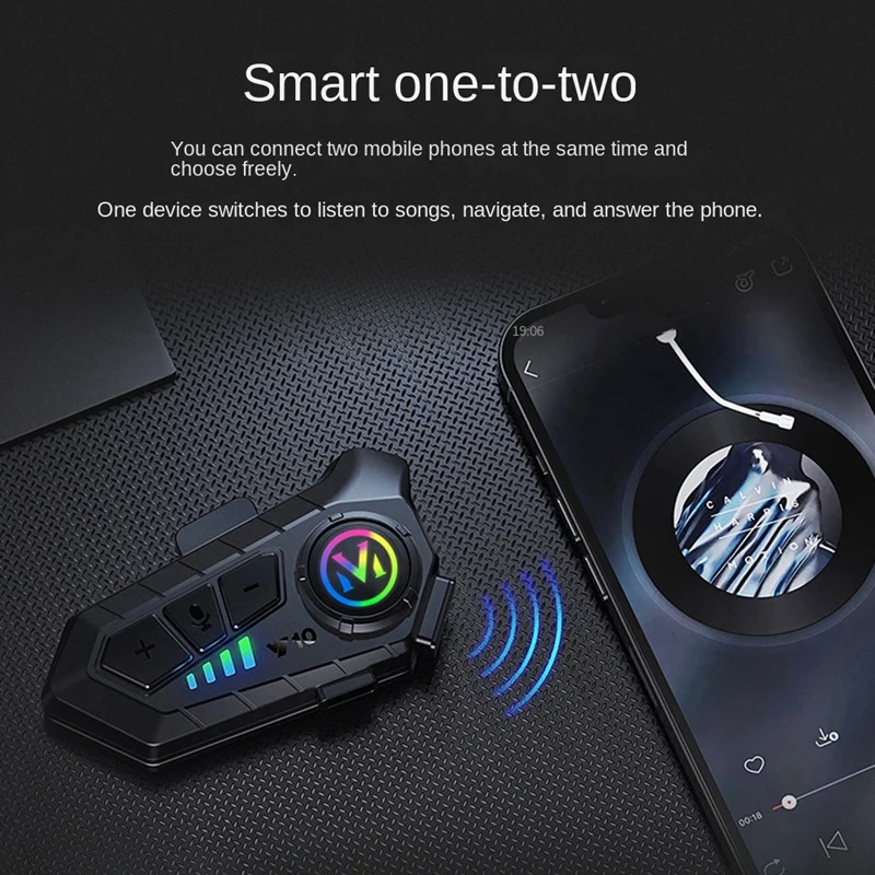 Y10 Мотоциклетный шлем Bluetooth-гарнитура Автомобильная Сверхдлительный срок службы
