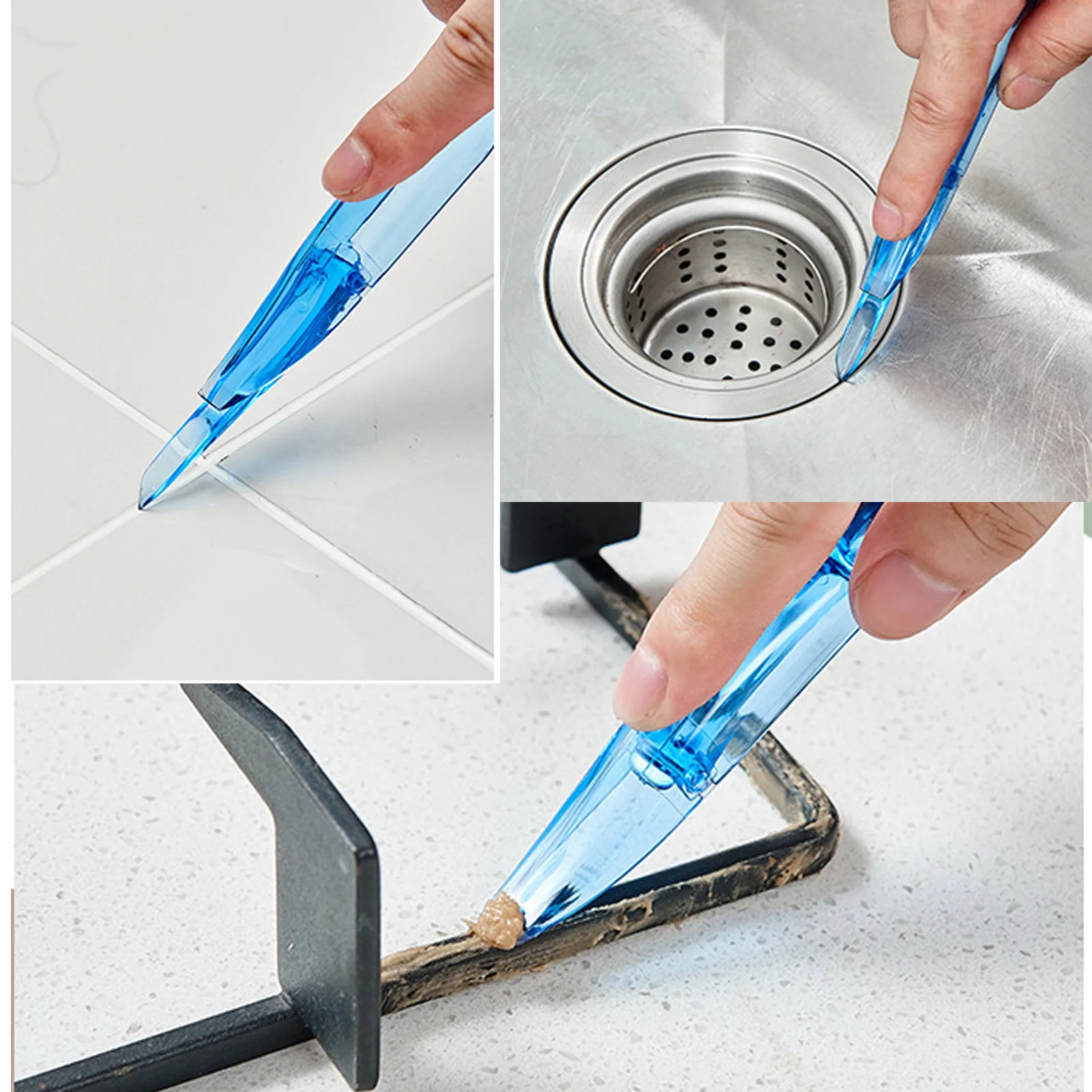 

Kitchen Stove Crevice Cleaning Scraper Grill Scraper Countertop Floor Window Scratch Free Cleaning Tool Label Gum Scraper