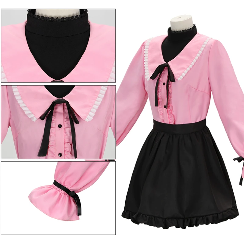 Костюм вампира Мику для косплея аниме-костюм Униформа зеленый парик с шапочкой