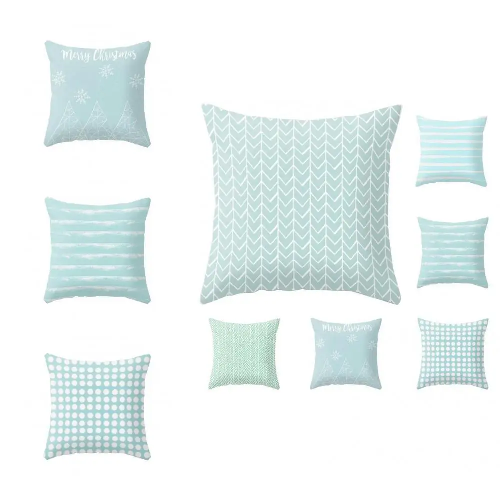 

Replaceable Multi Styles Square Geometric Floral Pillowcase for Bedroom