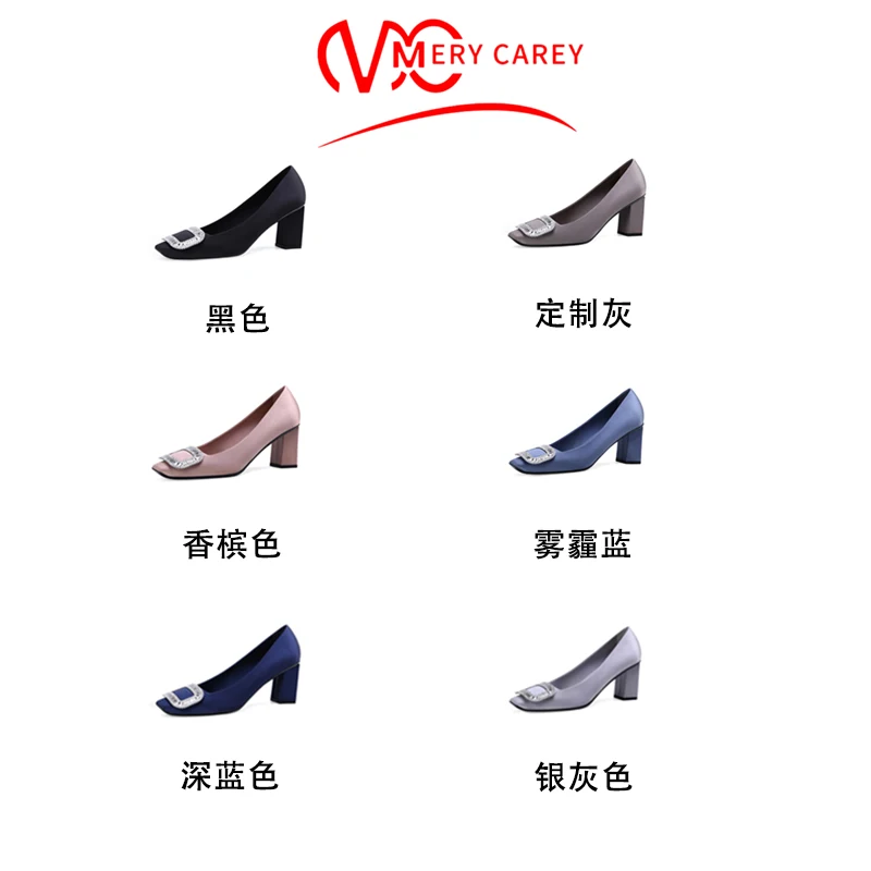 Женские туфли на квадратном каблуке черные элегантные туфли-тренды 2024