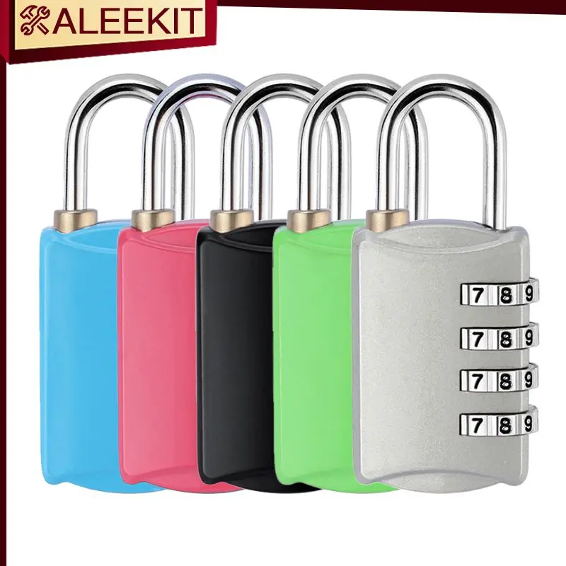 

Padlock For Home Room Suitcase Travel Mini Security Tool 4 Digits Number Zinc Alloy Combination Lock Password Lock Padlock