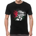 Футболки с надписью Палестины для мужчин, модные футболки свободного размера с флагом Газы и картой Палестины, футболки большого размера из хлопка, милые футболки