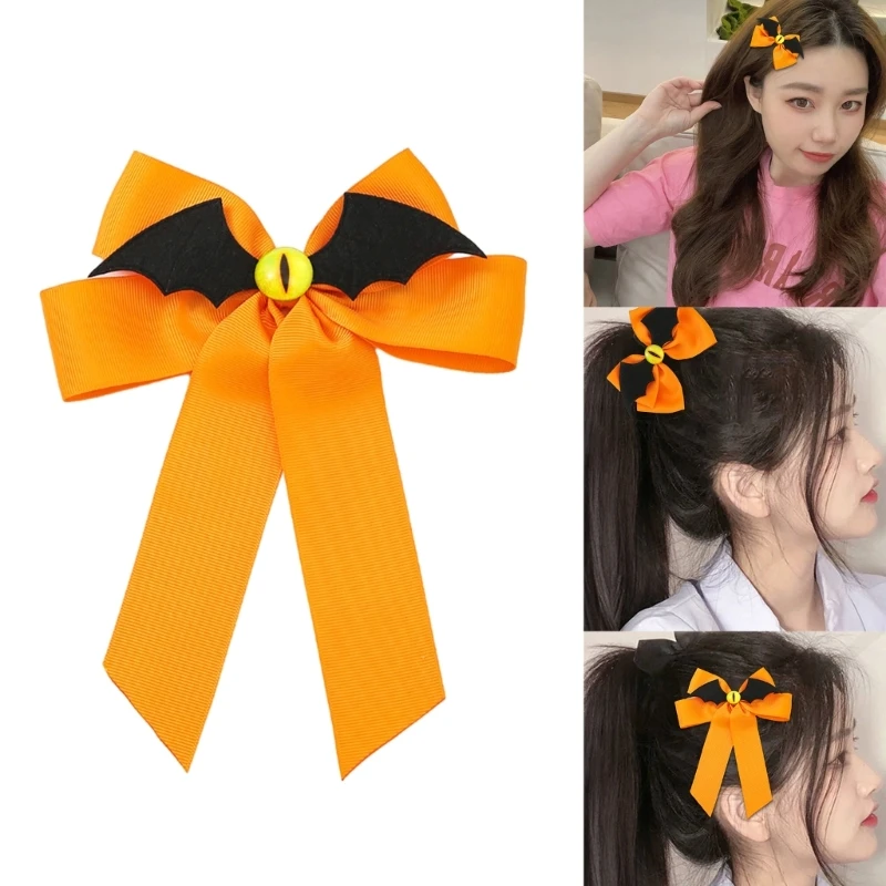 

Girl Elastic Hair Band, Soft Rubber Band, Hair Band, Rope, Ponytail, Braid Fixers, Devil Wing Girl Headwear DXAA