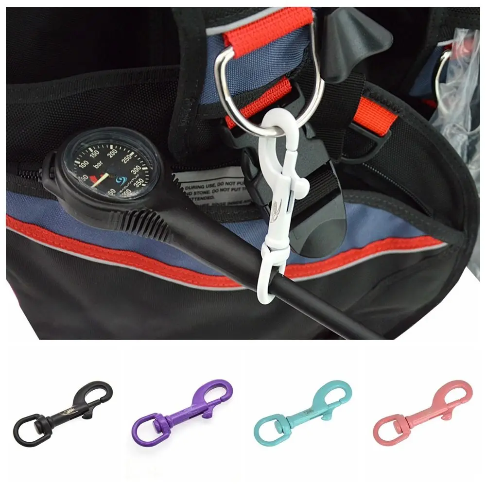 Карабин с быстрым звеном для дайвинга двусторонние болты крючком и прочным