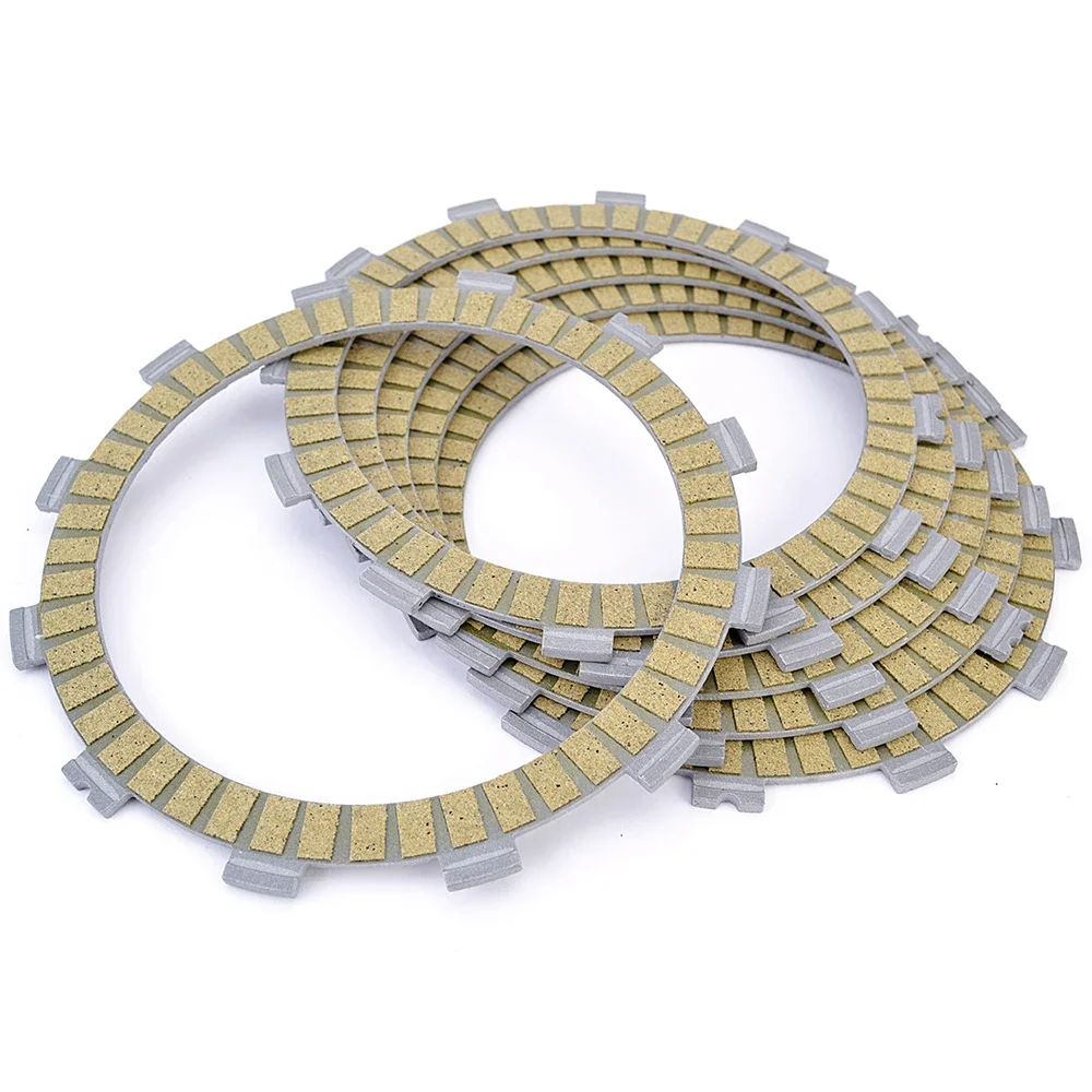 Фрикционные пластины сцепления 22U-16321-00 6 для For Yamaha XVS400 Drag Star 1996-2017 / XV500 535 Virago 500