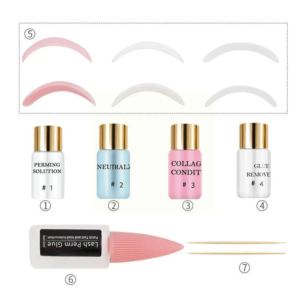 

Lash Lift Set Eyelash Perm Curling Eye Lash Serum Extension Tool Eyelashes Fake Lotion Glue Lifting Makeup Kit Wave Z9x7