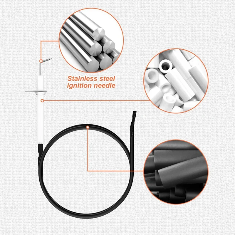 DHL-128-6Q Запасной импульсный воспламенитель гриля с кнопкой для участников Mark GR