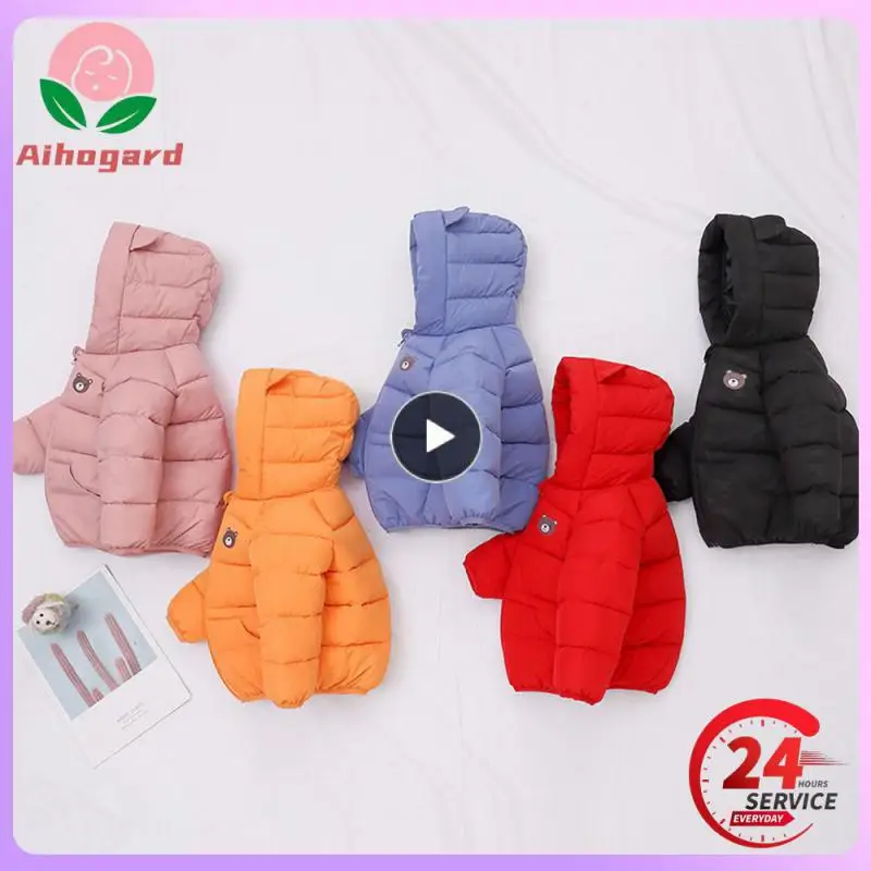 

Preferred Raw Materials Childrens Hood Design Warm Skin Without Bloating Cotton Waterproof Hooded Cotton
