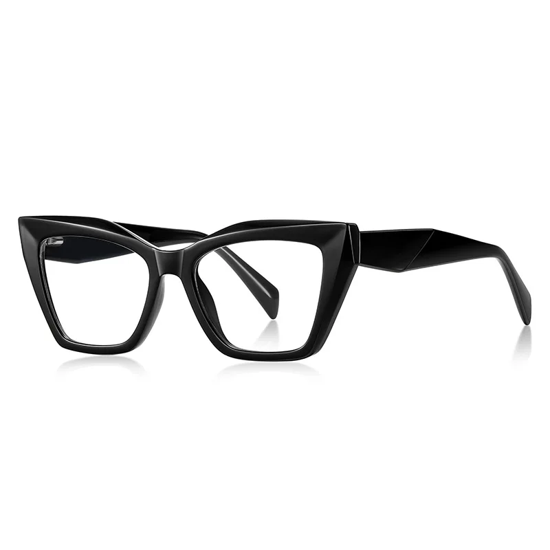 

Luxury Brand Personalized Glasses Anti-blue Light Cat Eye Reading Glasses Can Be Customized Prescription Ladies Eyeglasses