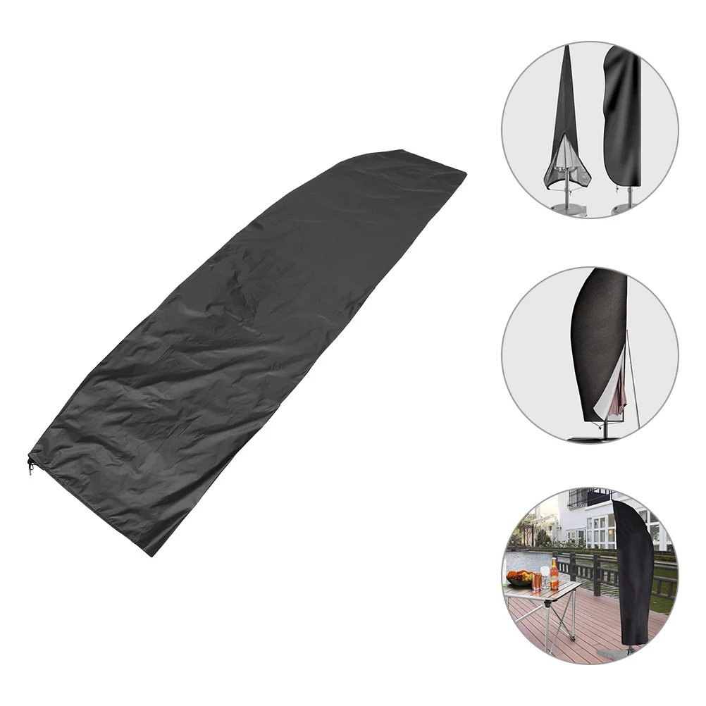 

Outdoor Umbrella Cover Large Parasol Covers Patio Garden Waterproof Banana Frame Sun