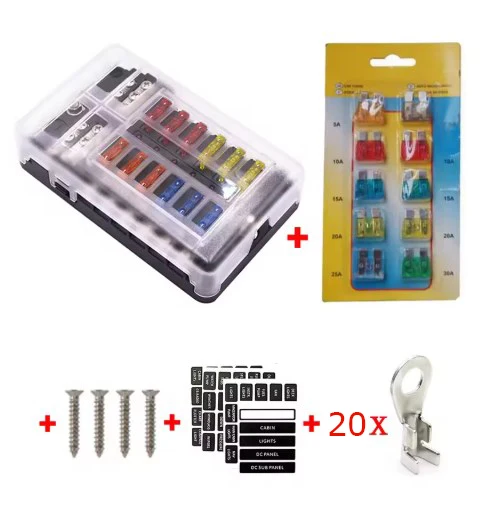 

Автомобильный блок предохранителей USBO cb5 12/6