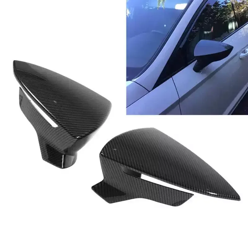 

Car Rear View Mirror Protective Covers Cap Left Right Fit for SEAT Leon Mk3 5F ST FR Cupra 2013‑2019 Ibiza Mk5 2017-2020
