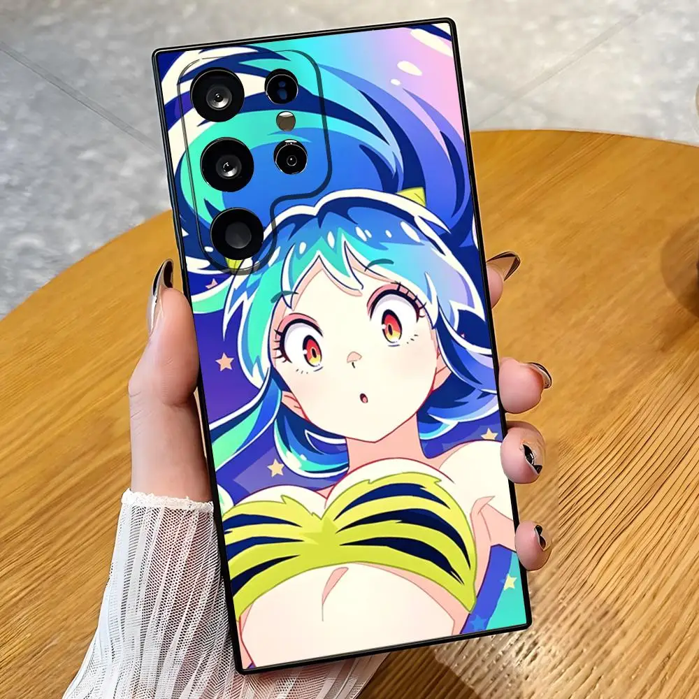 Фото Аниме-чехол U-Urusei Y-Yatsura для Samsung S26 S25 Edge S24 S23 S22 Ultra Plus Fe A57 A37 A17 A56 5G, силиконовый чехол. №3