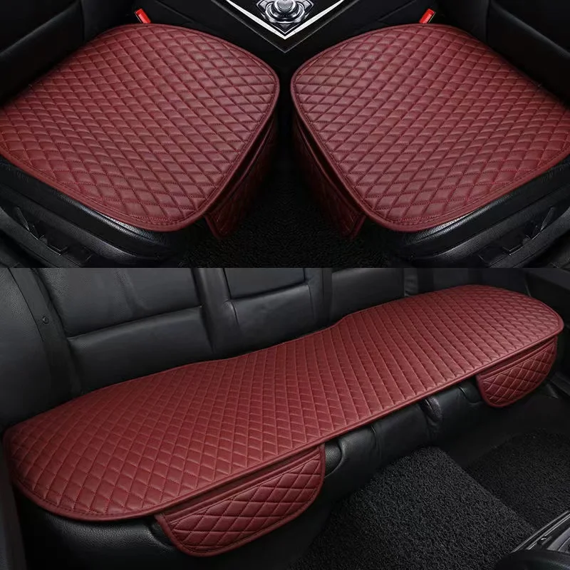 

Universal Leather Car Seat Cover For AUDI TTS Q8 e-tron S6 C6 S6 C7 S7 SQ5 8R SQ7 RS3 RS4 RS5 RS6 RS7 4G TT 4seat Anti Slip Mat